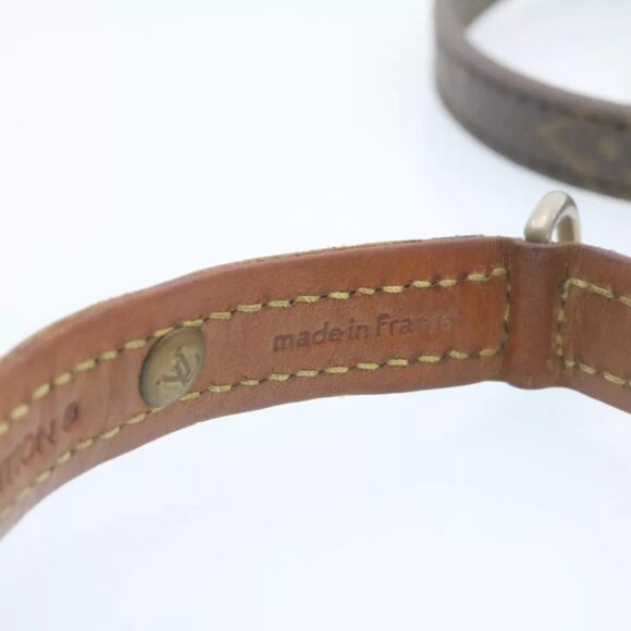 LOUIS VUITTON Monogram Leash Baxter Collier Baxter Dog Leash LV Auth am2166g - Picture 6 of 8